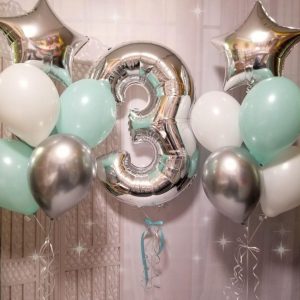 Композиція на 3 роки (бірюза)