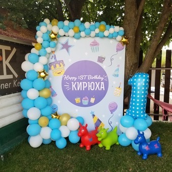 Гірлянди - фотозони